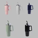 Tumbler with Reusable Straw STAA 252504