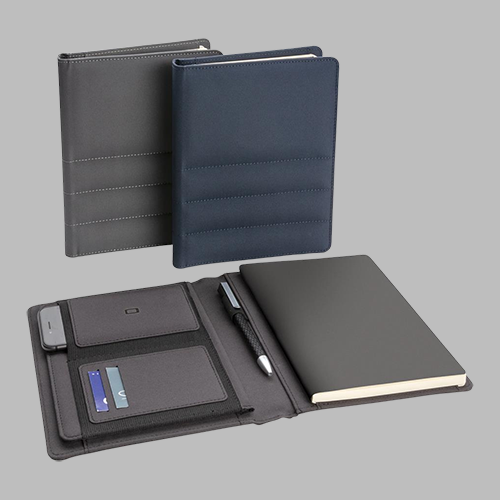 RPET A5 notebook - Navy Blue