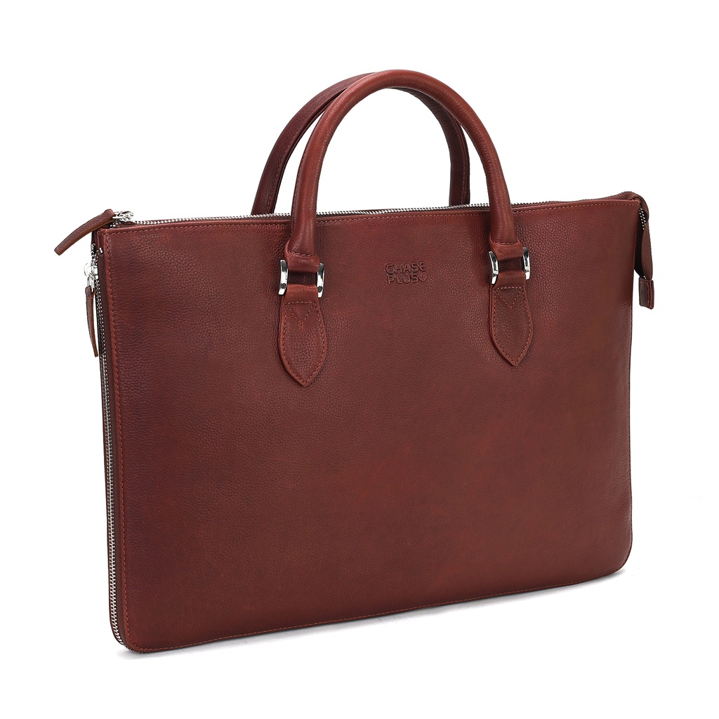 CHASE PLUS Laptop Bag Falcon brown- Oxford