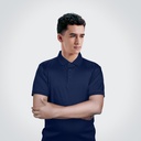 AGGERT Polo SUPIMA MERCERISED Cotton 240 GSM-Navy Blue