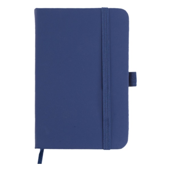 A6 Notebook  with pen holder Blue