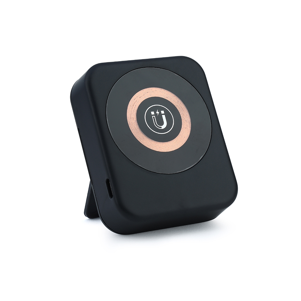 Aggert Wireless charger with multi cleaning set  Zapbox black 