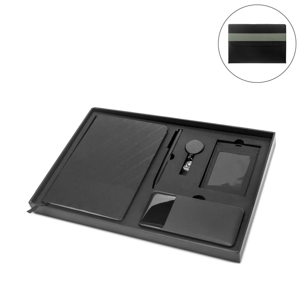[GS-065] Premium Office Gift Set in Black Sleeve Pouch