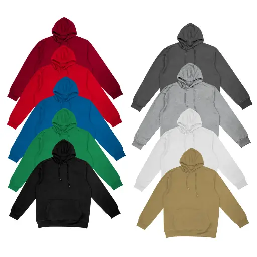 Fleece Hoodies Oversized Pullover in (S to 3XL) Sizes
