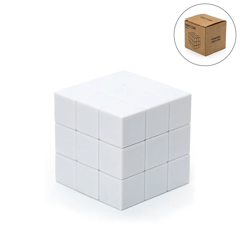 [GFK-16] Promotional Rubik's Cube Puzzles White
