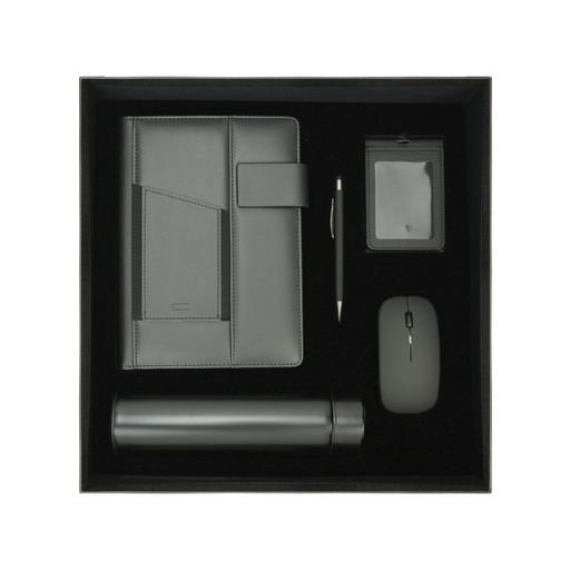 [GS-060] Corporate Office Gift Set in Black Cardboard Box