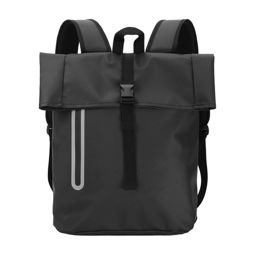 [SB-14-BLK] Expandable Roll-Top Backpacks, 600D Polyester Material