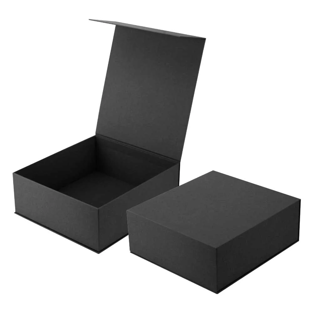 [STE3GB-BK-XL5] Black Gift Box with Magnetic Closure Size XL