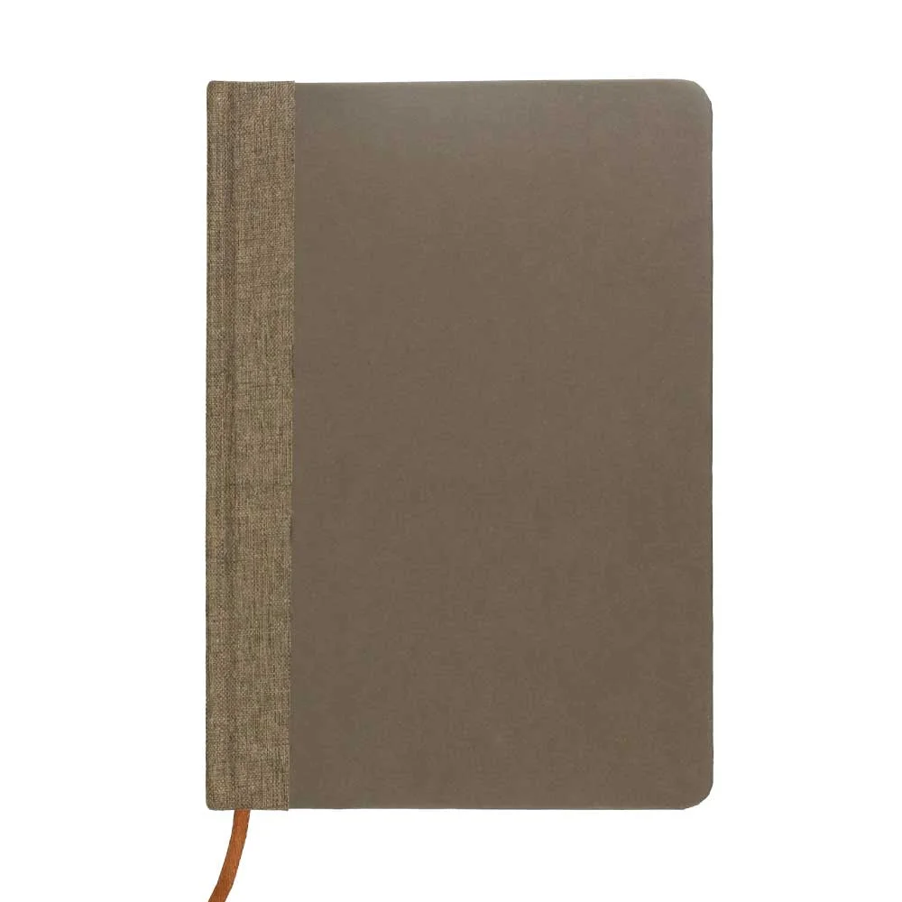 [STE3MBCOF-BRW-A55] A5 size Coffee Material Notebook