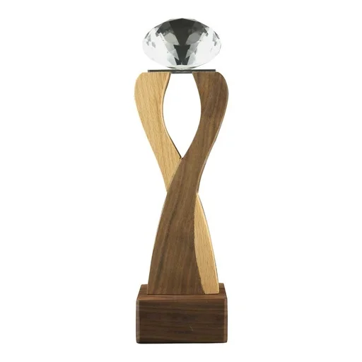 [CR-63] Wooden Crystal Trophy