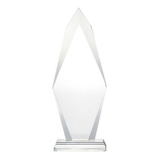 [CR-40] Flame Shaped Crystal Awards