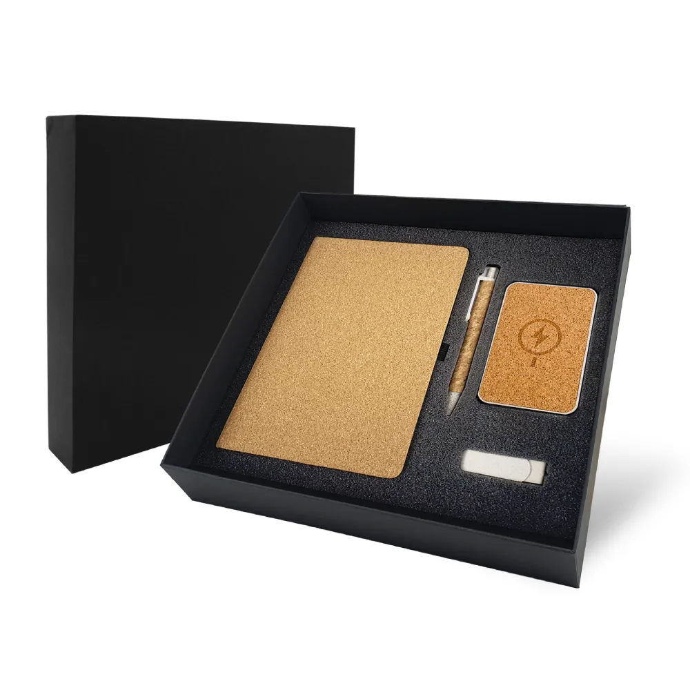 [GS-011] Eco-Friendly Gift Sets in Black Cardboard Box GS-011