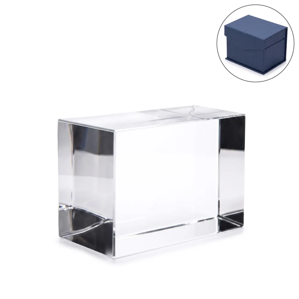 [STE3CR-265] 3D Rectangular Crystal Cube