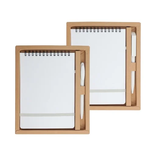 Antibacterial Gift Sets with Notepad and Pen