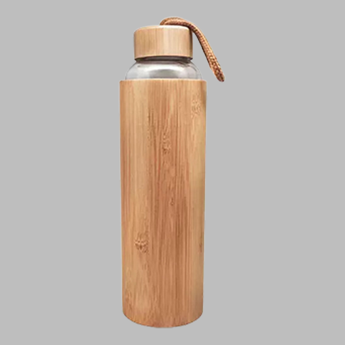 [STDP 232710] Bamboo Glass Bottle STDP 232710