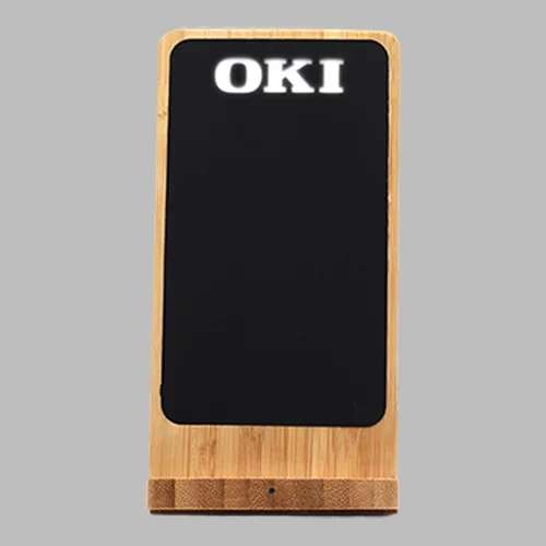 Bamboo wireless charger