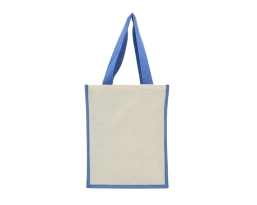 JUTE/CANVAS BAG COLORS STS 24073