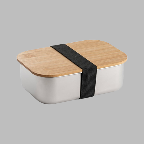 [STJY 23220312] Lunch Box with bamboo lid