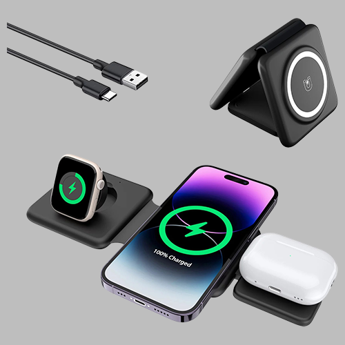 [STKU 231609] TRI-FOLD 3 in 1 CHARGER