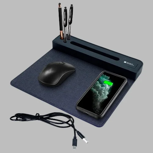Wireless light up mouse pad