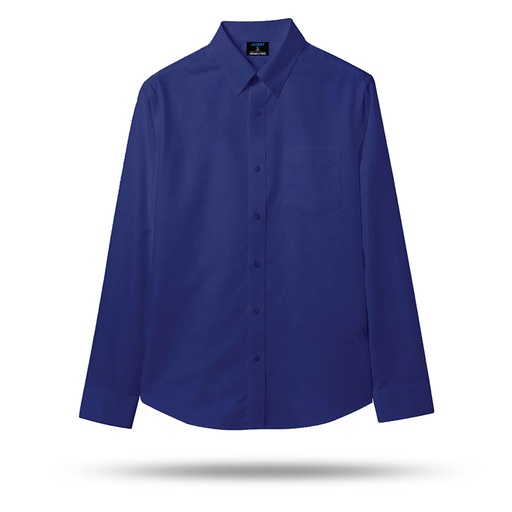 [Wrinkle-Free Slim Fit Shirt] Wrinkle-Free Slim Fit Shirt BLUE