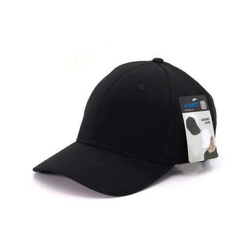 [ AG6760 - Black] AGGERT Recycled Cap Black