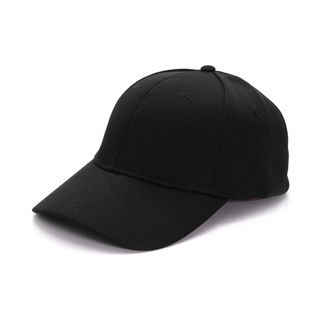 Buy Black One-Fit Polyester Cap Online | AGGERT