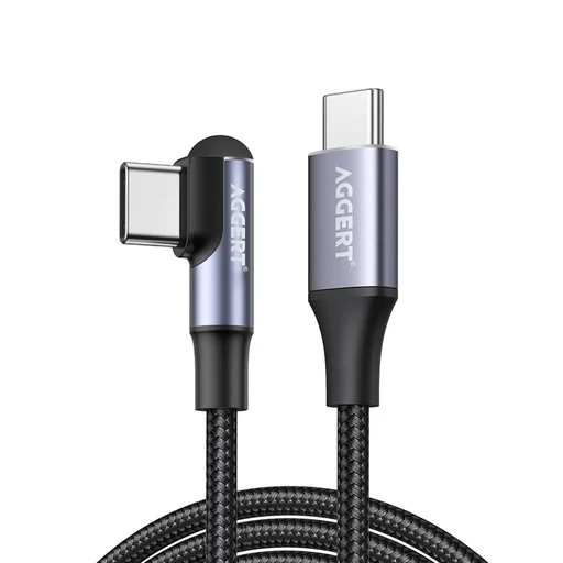 AGGERT 60W Fast Charging Braided Type C to C Cable 
