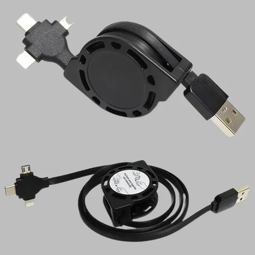 [STAN 19619 - 01] 3 in 1Rectractable Cable 