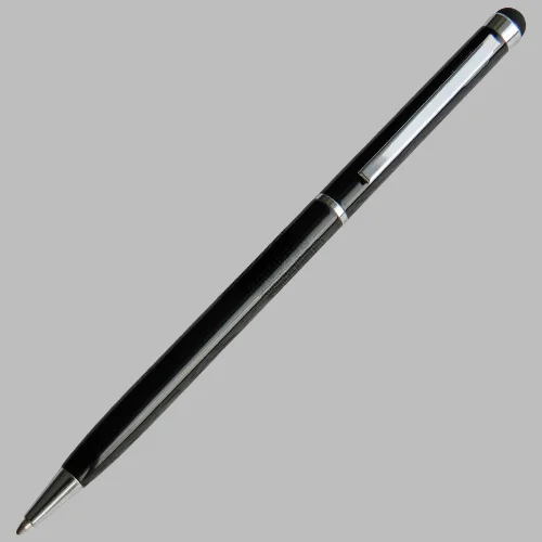 METAL PEN  BLACK SLIM TOUCH
