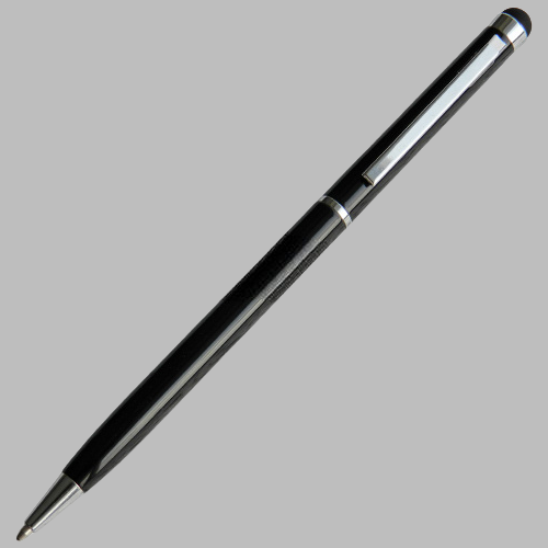 [2018-1] METAL PEN  BLACK SLIM TOUCH