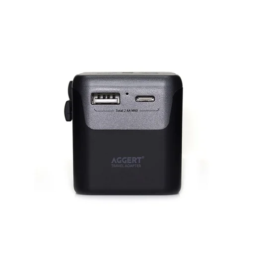 [AGTABK2222] AGGERT 2.4A Travel Adapter 