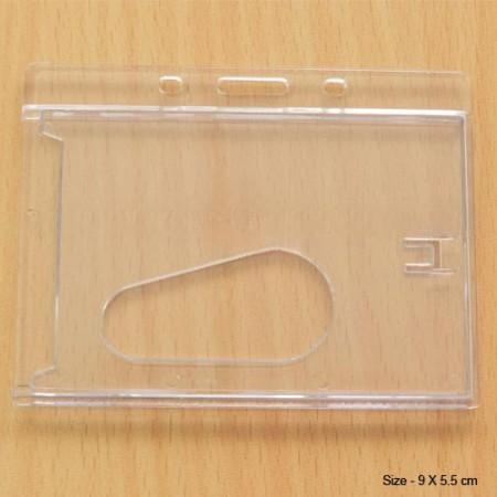 [SHC 2406]  Clear ID Holder -Horizontal