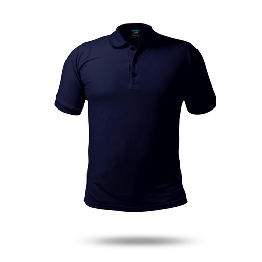 AGGERT Polo SUPIMA Cotton 220 GSM Navy Blue