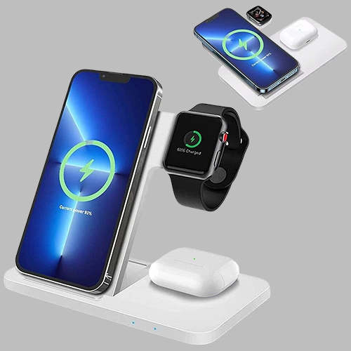[STMK 230209WH] 3 IN 1 Wireless charger