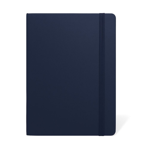[STAN 250108NB] A5 Pu Economic Notebook Navy Blue 