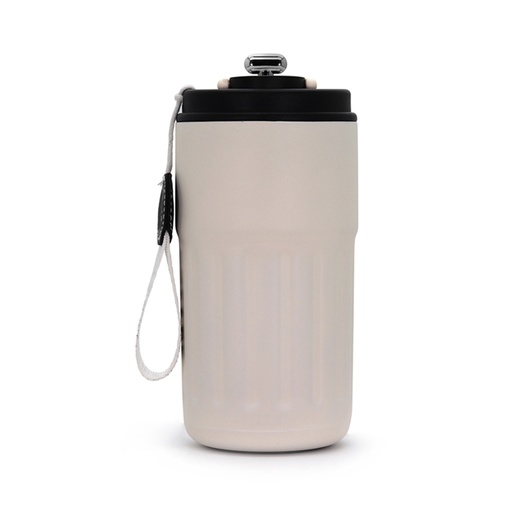 [BE-041027] AGGERT Travel Mug with Temperature Display BLACK