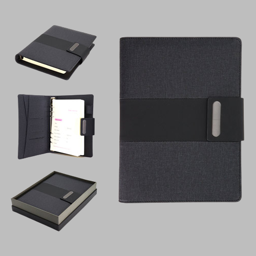 [STMK 202032BK] A5-Organizer Black