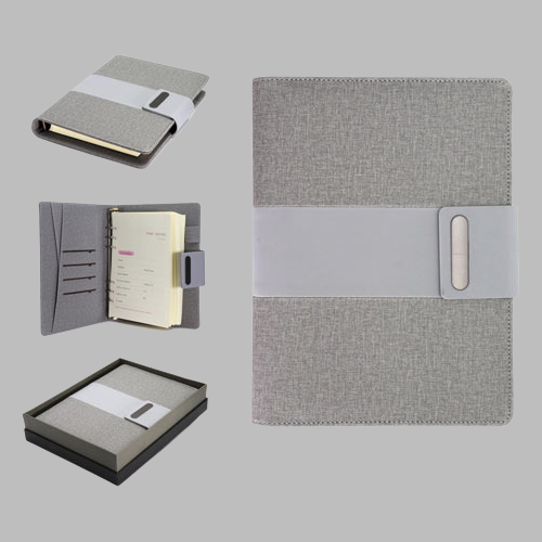 [STMK 202032G] A5-Organizer Grey
