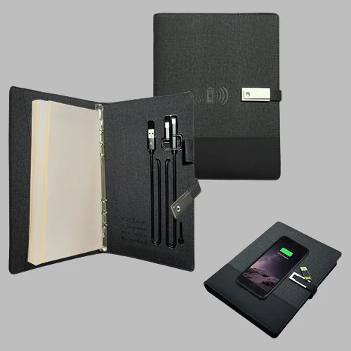 Portfolio Power bank with Wireless charger  