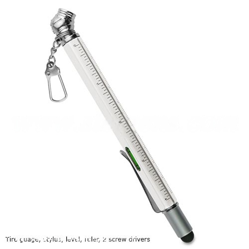 [18407-14]  6-in-1 Tire Pressure Gauge