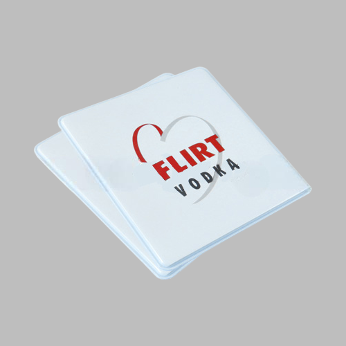 [S TC 7876] PVC Tea Coasters  STAP 7876