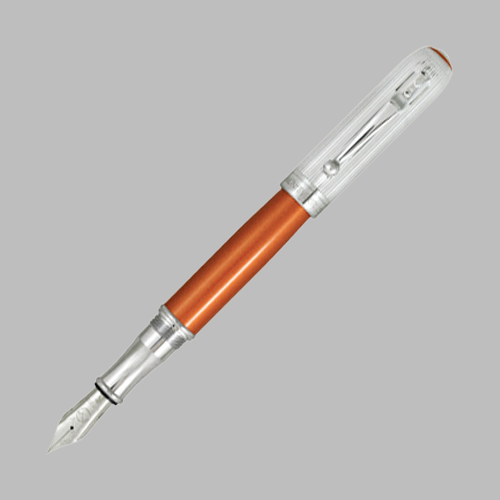 [MV42120] Orange Stardust Fountain Medium Nib