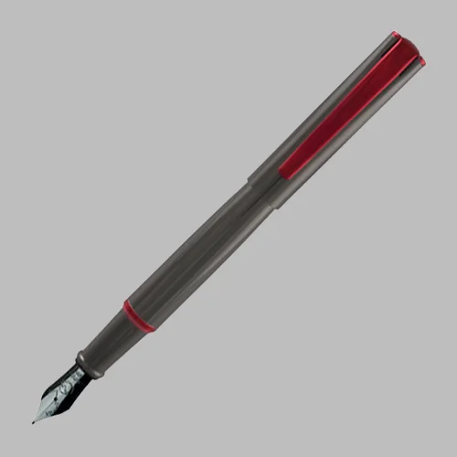Gun Metal Red Fountain
