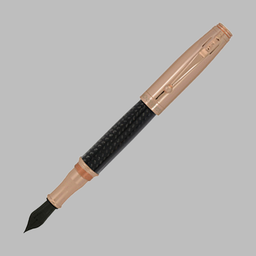 [MV40062] Carbon Fiber Rose Gold Fountain