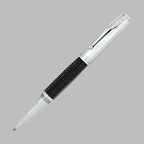 Carbon Fiber Chrome Rollerball