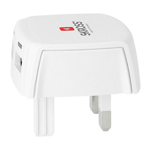 [1302700] SKROSS UK USB Charger (2.1A)