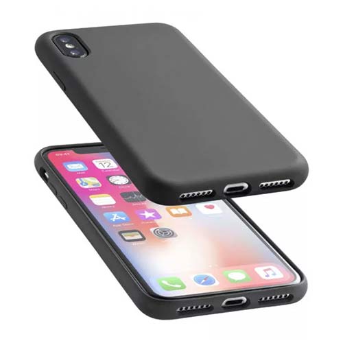 [SENSATIONIPH8XK] SOFT TOUCH CASE IPH X BLACK