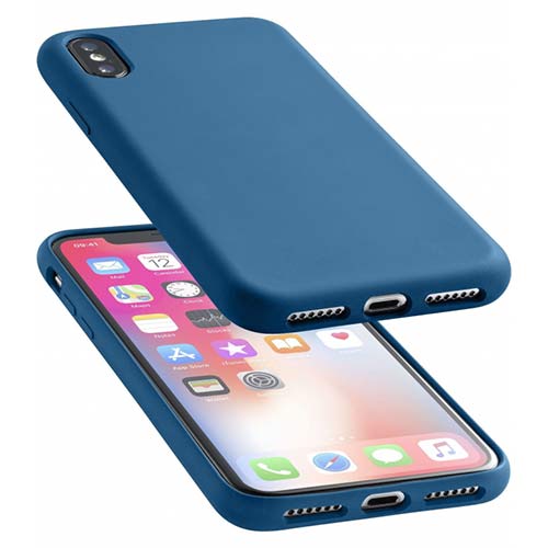 [SENSATIONIPH8XB] SOFT TOUCH CASE IPH X BLUE