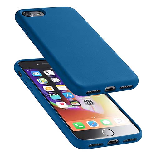 [SENSATIONIPH747B] SOFT TOUCH CASE IPH 8/7 BLUE
